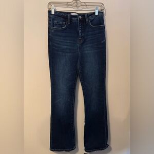 Lovervet by Vervet Dark Indigo Boot Cut Women's Jeans 27/5